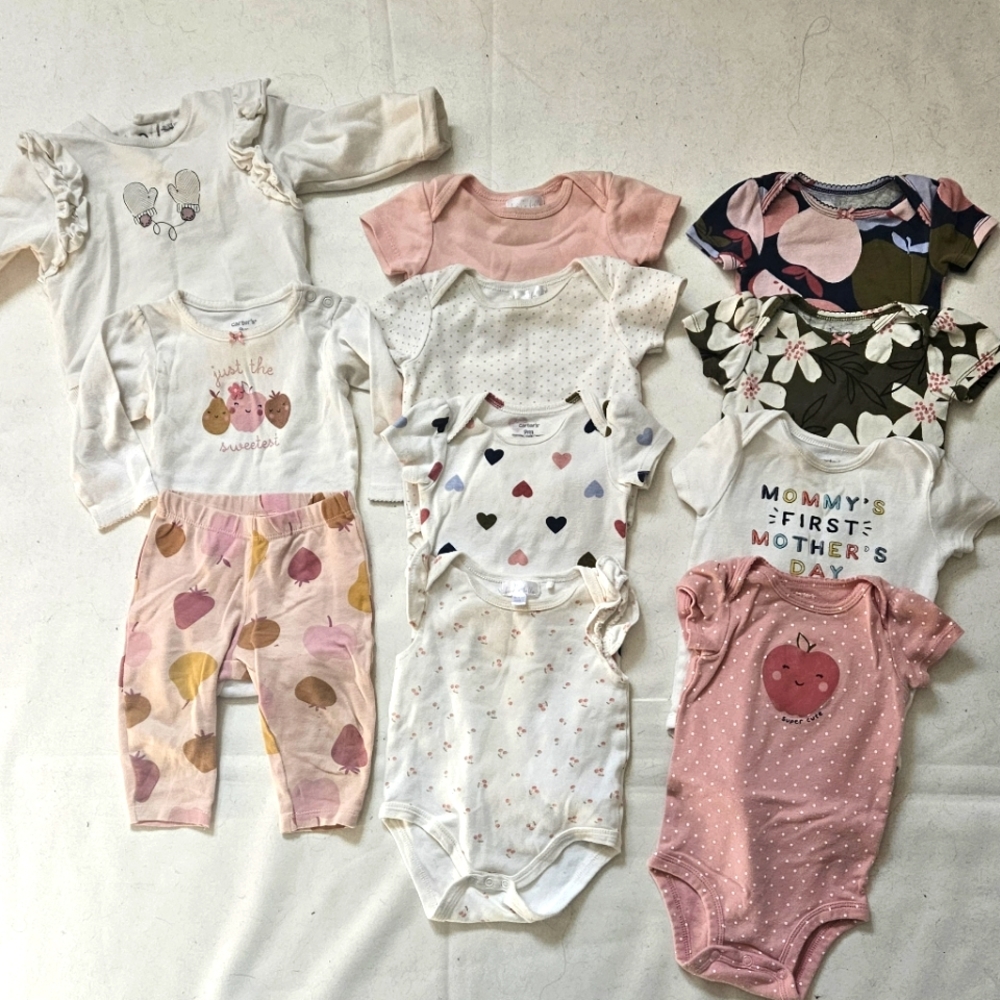 Bundle of 9 month onsies